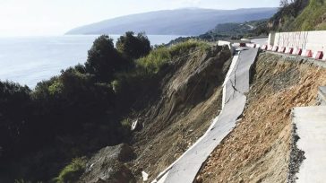 Κατεπείγουσα προκαταρκτική εξέταση για το δρόμο που κατέρρευσε πριν παραδοθεί