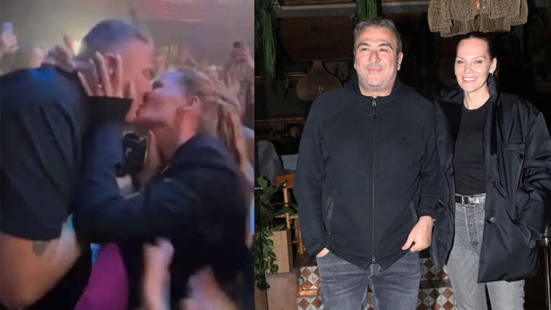 Υβόννη Μπόσνιακ: Το τρυφερό φιλί με τον Αντώνη Ρέμο στο φινάλε των εμφανίσεών του στην Αθήνα – Βίντεο