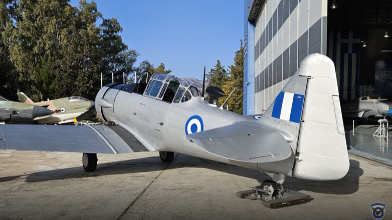 Στις 5 Μαΐου η τελετή ένταξης του αεροσκάφους T-6 HARVARD στην Πολεμική Αεροπορία