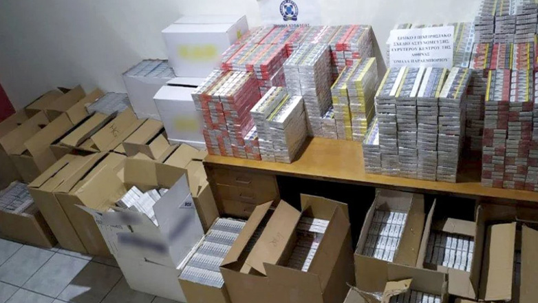 Κατασχέθηκαν 15.000 λαθραία πακέτα τσιγάρα