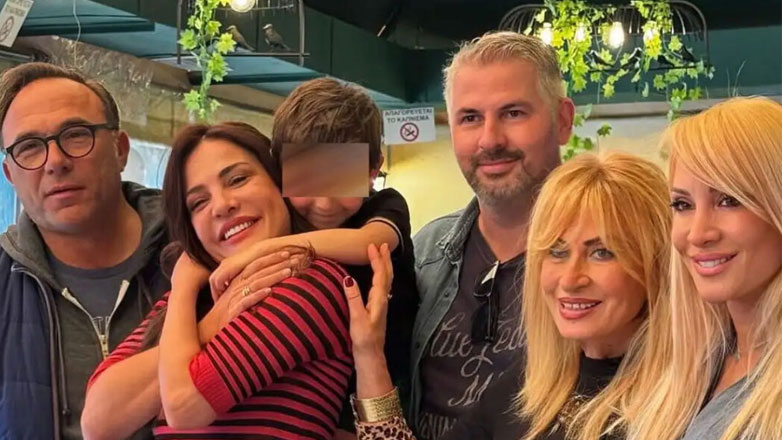 Δήμητρα Ματσούκα: Μαζί με τον σύζυγό της, Πέτρο Κόκκαλη στο πάρτι γενεθλίων του ανιψιού της