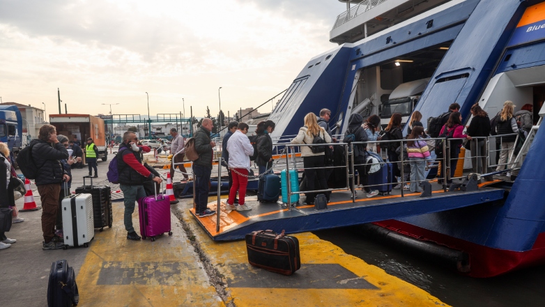 Μποτιλιάρισμα στον Πειραιά, λόγω της εξόδου για το Πάσχα