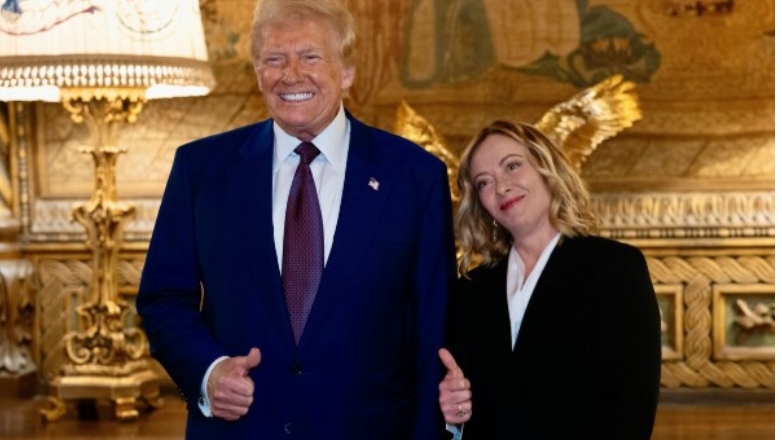 H Ευρωπαϊκή Ένωση ελπίζει στη διαμεσολάβηση της Μελόνι στον Τραμπ