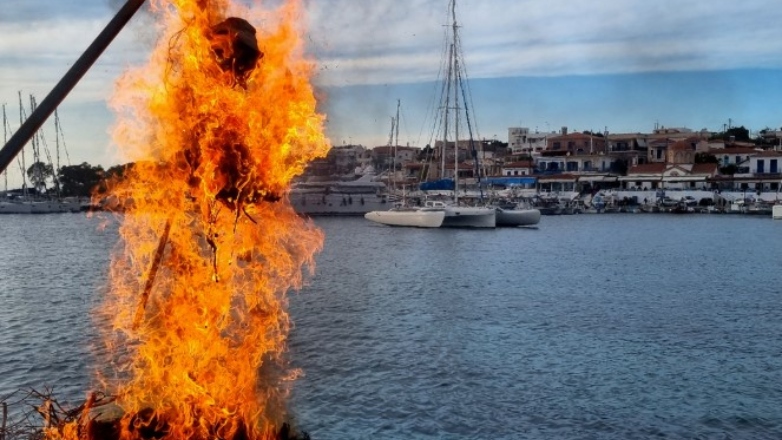 Έκαψαν πρόωρα τον Ιούδα για λόγους… τοπικού ανταγωνισμού