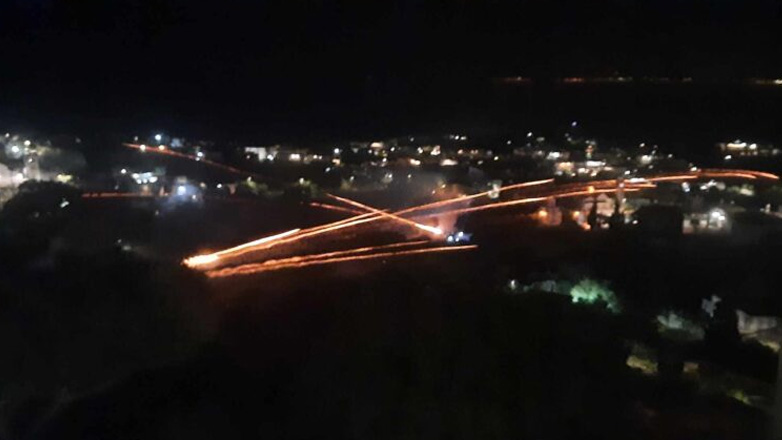 Χίος: Ξεκίνησε ο ρουκετοπόλεμος στο Βροντάδο