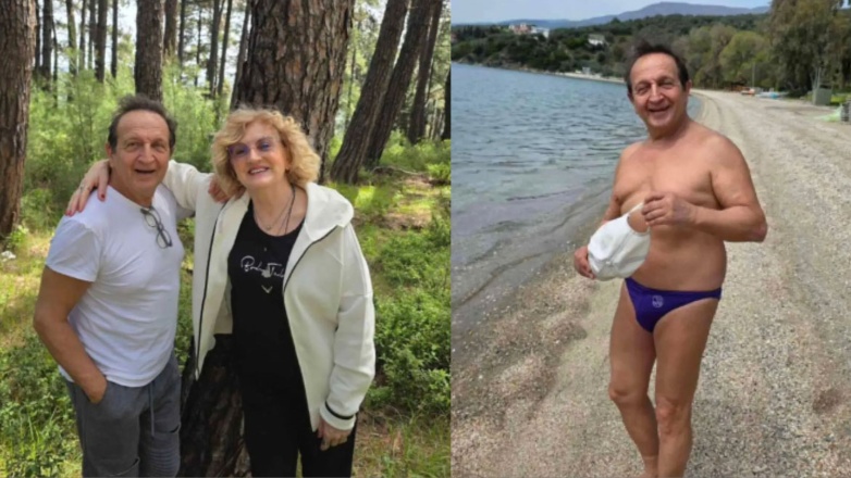 Σπύρος Μπιμπίλας: Πάσχα στο Πήλιο με την Υρώ Μανέ και την Τζένη Μπότση – Φωτογραφίες