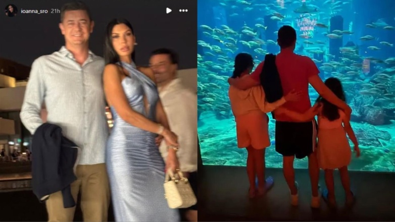 Αντώνης Σρόιτερ – Ιωάννα Μπούκη: Πάσχα στο Ντουμπάι μαζί με τις δύο κόρες τους