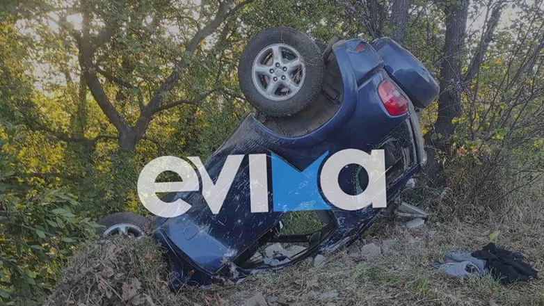 Εύβοια: Αυτοκίνητο έπεσε σε ποτάμι τα ξημερώματα