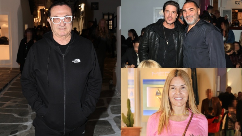 Λευτέρης Πανταζής, Νίκος Οικονομόπουλος, Χριστίνα Παππά: Οι επώνυμοι που βρίσκονται στην Μύκονο για το Πάσχα