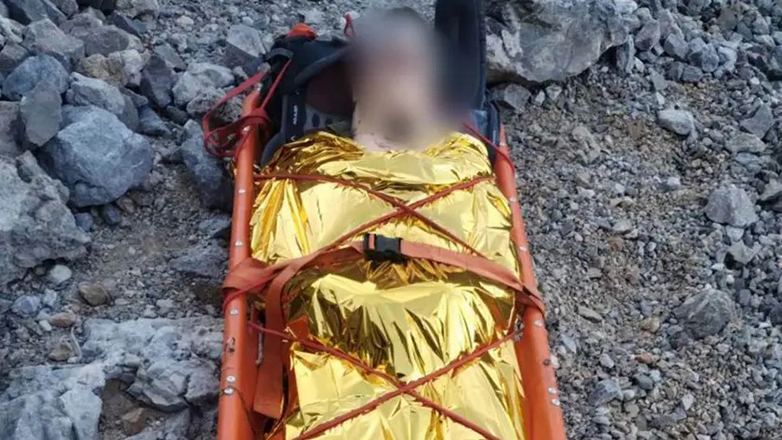 Διάσωση Ολλανδού τουρίστα στο φαράγγι της Σαμαριάς Διάσωση Ολλανδού τουρίστα στο φαράγγι της Σαμαριάς