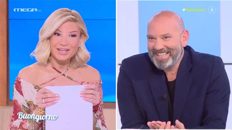 Γιώργος Λάγιος σε Φαίη Σκορδά: «Βγαίνεις date; Σκέφτομαι τόση ώρα πού να σου ζητήσω να πάμε» – «Άφωνη» η παρουσιάστρια