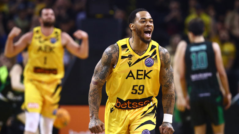 Basketball Champions League: Με… 100άρα στο Final 4 η ΑΕΚ, 104-69 τη Ναντέρ