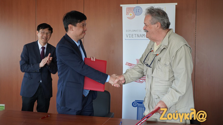 Μνημόνιο συνεργασίας της Ζούγκλας με το «The World and Vietnam News»