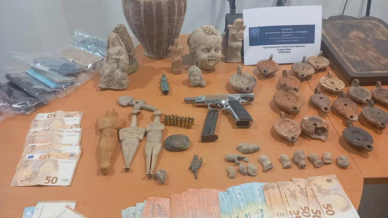 Ανακοίνωση της ΕΛ.ΑΣ. για την υπόθεση αρχαιοκαπηλίας στην Κρήτη