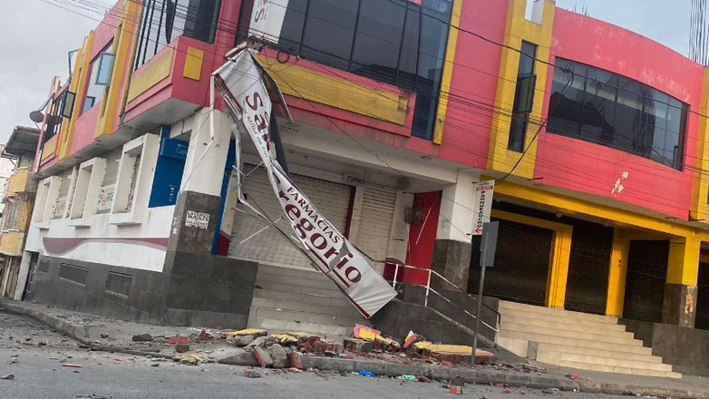 Μεγάλες ζημιές στον Ισημερινό από τον σεισμό των 6,3 Ρίχτερ