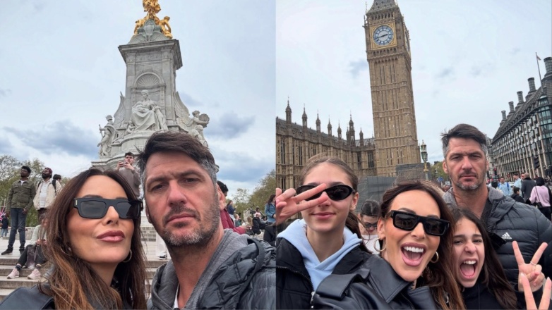 Μπέττυ Μαγγίρα – Δημήτρης Μάζης: Οικογενειακή απόδραση στο Λονδίνο μαζί με τις δύο κόρες τους, Καλλινίκη και Αντριάνα