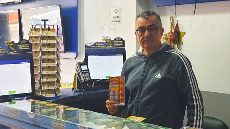 Κέρδισε 1 εκατ. ευρώ στο παιχνίδι «SUPER ΣΚΡΑΤΣ»