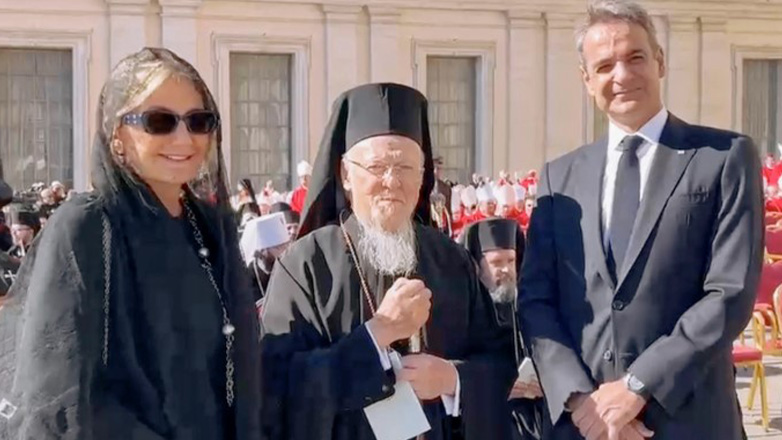 Ο Κυριάκος Μητσοτάκης συναντήθηκε με τον Οικουμενικό Πατριάρχη Βαρθολομαίο