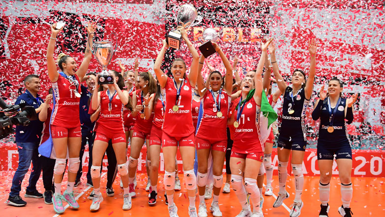 Volley League Γυναικών: Πρωταθλητής ο Ολυμπιακός, 3-2 τον ΠΑΟΚ