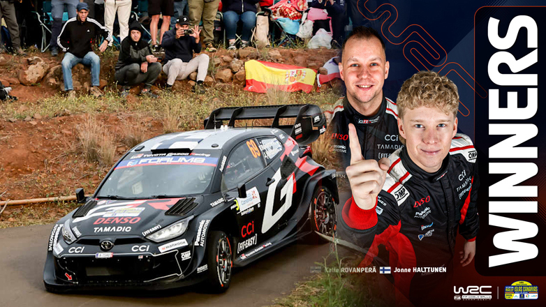 WRC Rally Islas Canarias 2025: Το απόλυτο δίδυμο Rovanpera – Halttunen- Η Toyota έκανε το 1-2-3-4