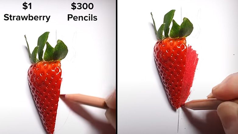 Σχεδιάζοντας μια φράουλα 3D