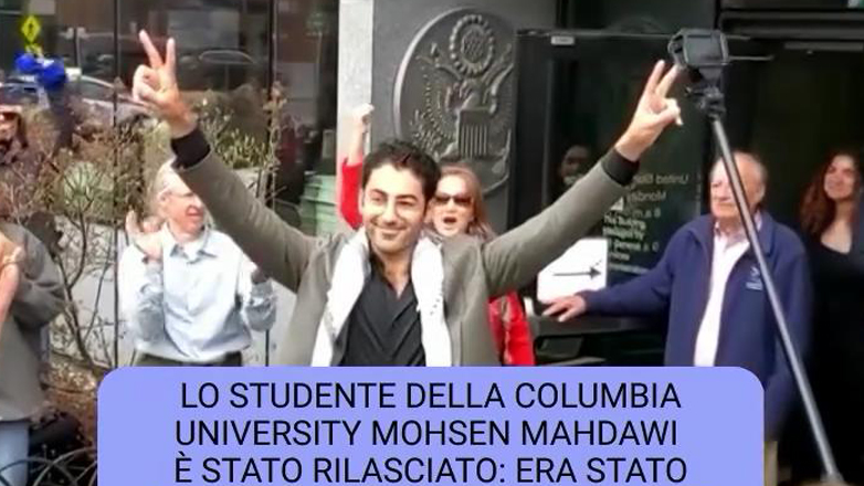 ΗΠΑ: Ελεύθερος ο Παλαιστίνιος φοιτητής Μοχσέν Μαχντάουι