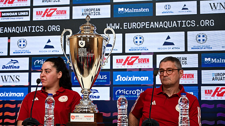 Πόλο Γυναικών-Κραβαρίτης: «Μεγάλη πρόκληση να φέρουμε το ευρωπαϊκό τρόπαιο στα 100 χρόνια του Ολυμπιακού»