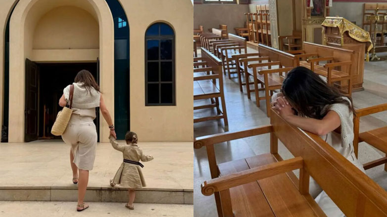 Maria Menounos: Με την κόρη της στο μνημόσυνο για τα 4 χρόνια από τον θάνατο της μητέρας της