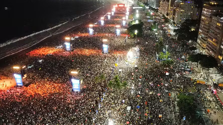 Απίστευτο! 2.4 εκατ. θεατές στη συναυλία της Lady Gaga στο Ρίο Ντε Τζανέιρο – Βίντεο