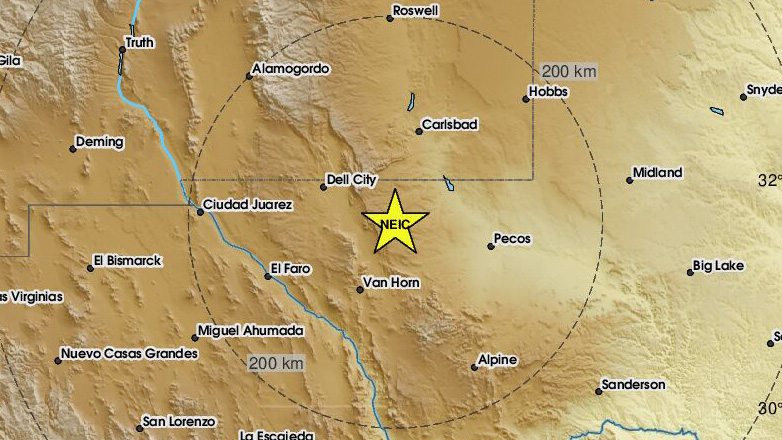 Σεισμική δόνηση 5,2 βαθμών στο Τέξας