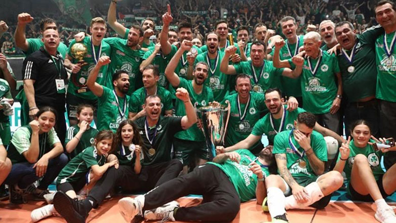 Volley League: Πρωταθλητής ο Παναθηναϊκός, 3-0 στις νίκες τον Ολυμπιακό