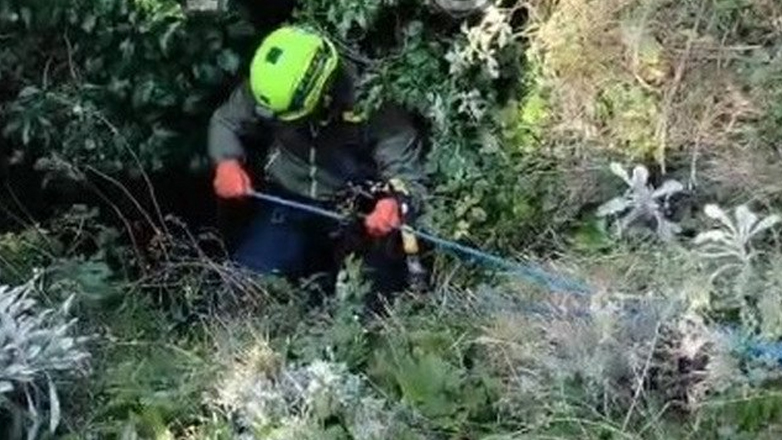 Στυλίδα: Δυο άντρες έπεσαν σε γκρεμό καθώς άλλαζαν λάστιχο σε μηχάνημα