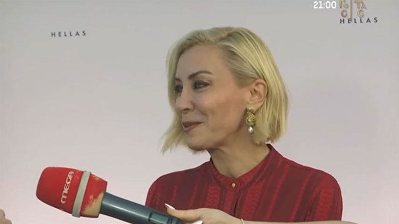 Αντριάνα Παρασκευοπούλου: Η αμηχανία σε ερώτηση που δέχθηκε για την προσωπική της ζωή – «Το άφησες για το τέλος»