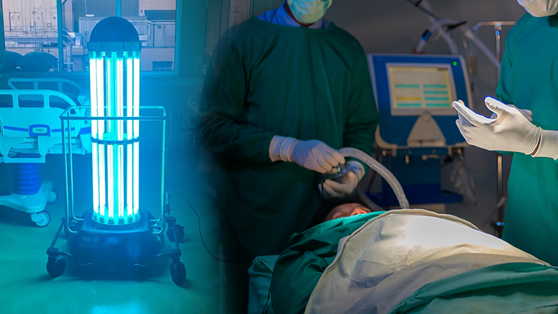 Εγκαύματα σε υγειονομικούς από υπεριώδη ακτινοβολία στο Νοσοκομείο «Ελπίς»