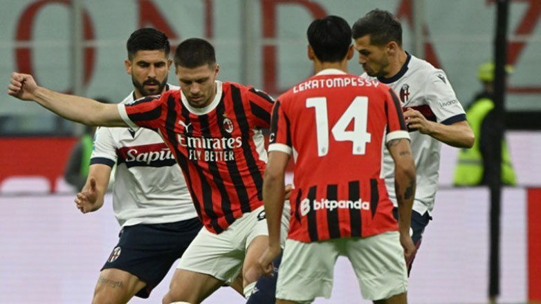 Serie A: «Ζωντανή» για την Ευρώπη η Μίλαν 3-1 την Μπολόνια
