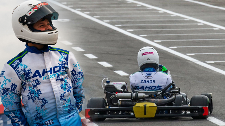 Στο FIA Karting Academy Trophy ο Θάνος Ζάχος