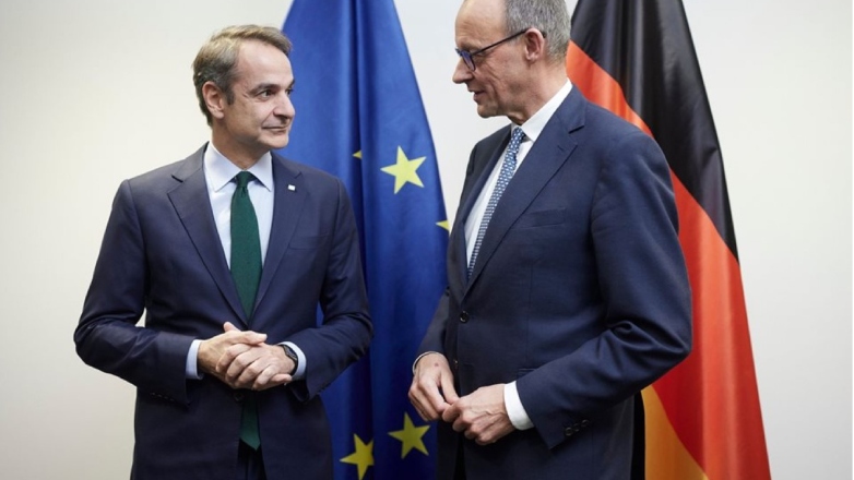 Συνάντηση Μητσοτάκη – Μερτς στο Βερολίνο