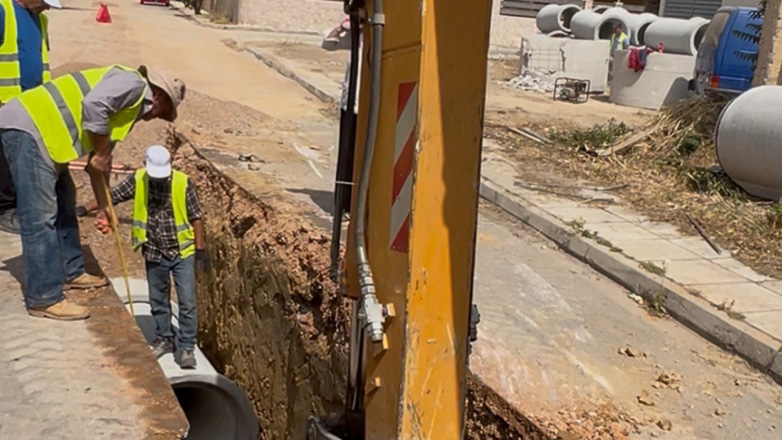 Ξεκίνησαν τα αντιπλημμυρικά έργα στο Καματερό