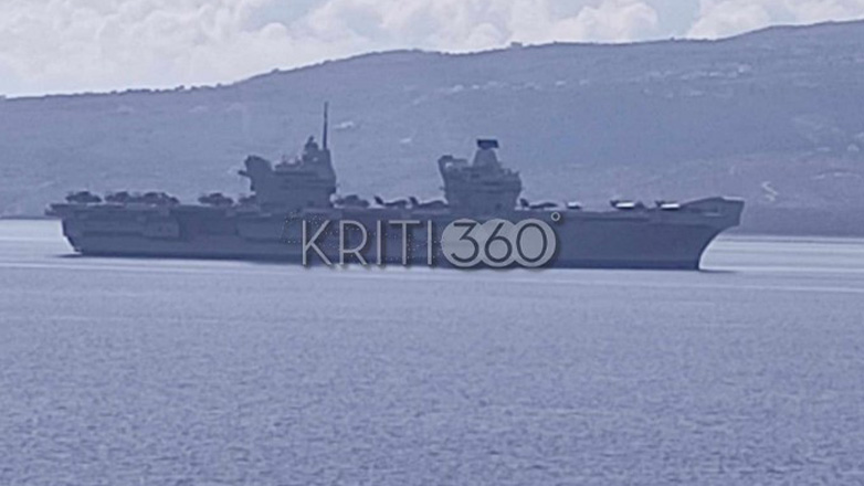 Στη Σούδα το αεροπλανοφόρο «Prince of Wales»