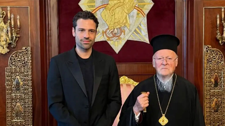 Κωνσταντίνος Αργυρός: Η συνάντηση με τον Πατριάρχη Βαρθολομαίο στην Κωνσταντινούπολη