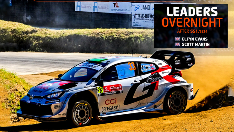 WRC Vodafone Rally de Portugal 2025: Evans και Martin κέρδισαν το βράδυ την 1η ειδική- Η μάχη σήμερα ξεκίνησε νωρίς το πρωί