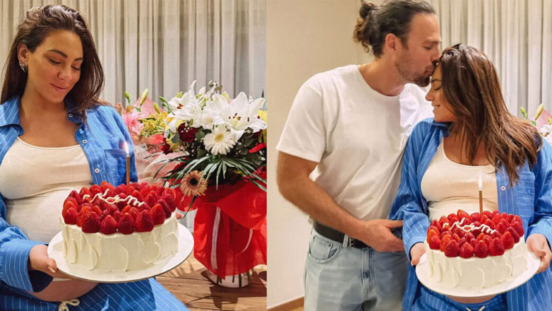 Γενέθλια για την Ευρυδίκη Βαλαβάνη: Το φιλί του Γρηγόρη Μόργκαν και η τούρτα με τη λέξη Mom!