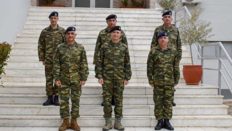 Επίσκεψη του Αρχηγού ΓΕΣ στην περιοχή ευθύνης της 98 Ανώτατης Στρατιωτικής Διοίκησης Εσωτερικού και Νήσων