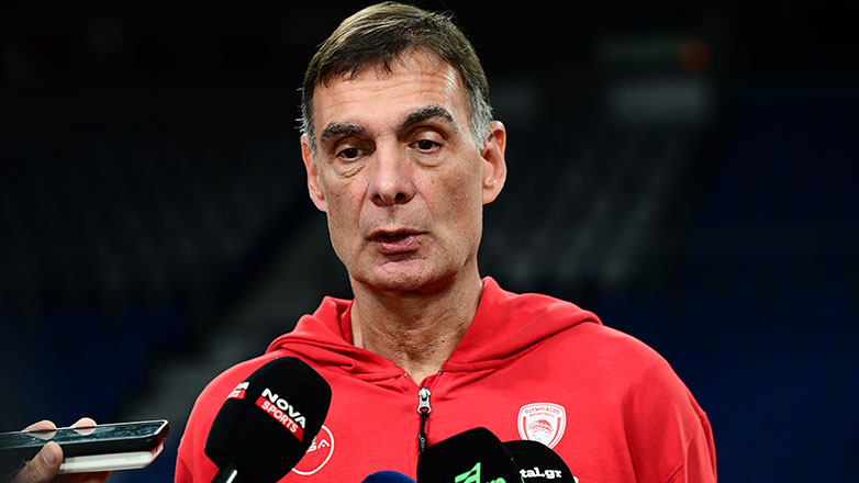 Μπαρτζώκας: «Πιο μεγάλη η πίεση για τον Ολυμπιακό, αλλά θα τη διαχειριστούμε»