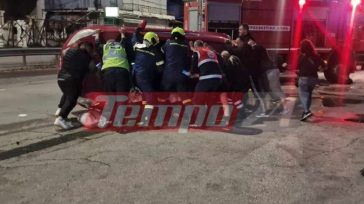 Στη ΜΕΘ Ιωαννίνων μεταφέρεται ο 42χρονος που τραυματίστηκε σοβαρά σε τροχαίο στην Πάτρα