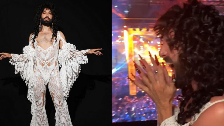 Eurovision 2025: Έξαλλοι πανηγυρισμοί της Conchita Wurst για τη νίκη της Αυστρίας