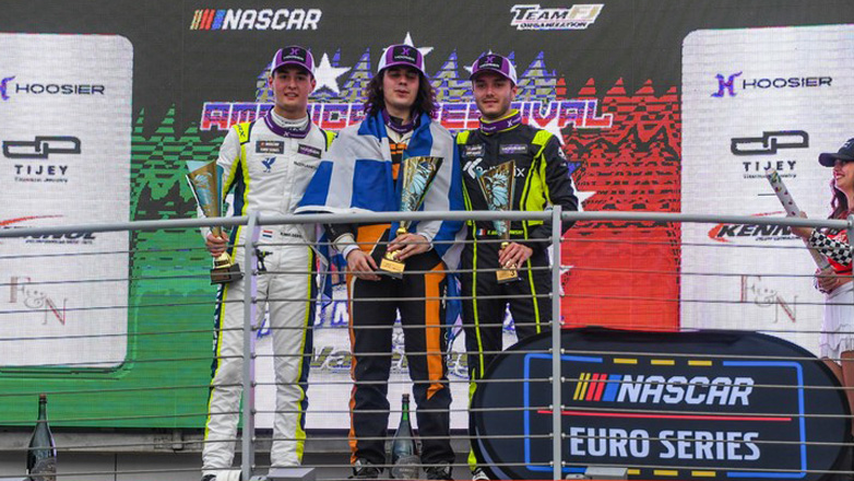 NASCAR: Δεύτερο βάθρο και πολύτιμοι βαθμοί στην Ιταλία για τον Θωμά Κρασώνη!