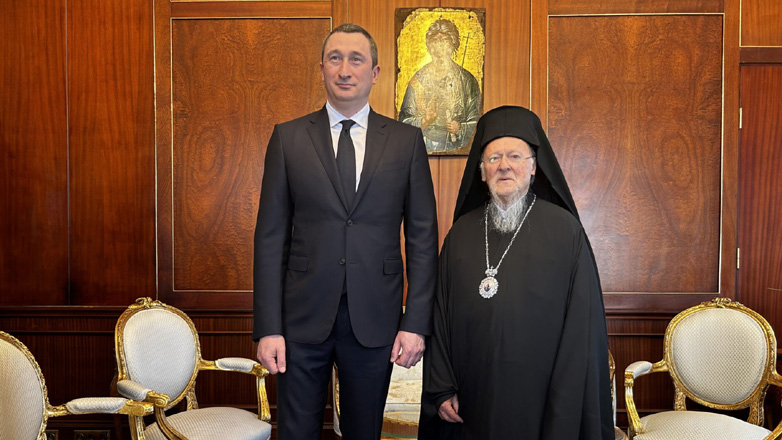 Στο Φανάρι ο αναπληρωτής πρωθυπουργός της Ουκρανίας