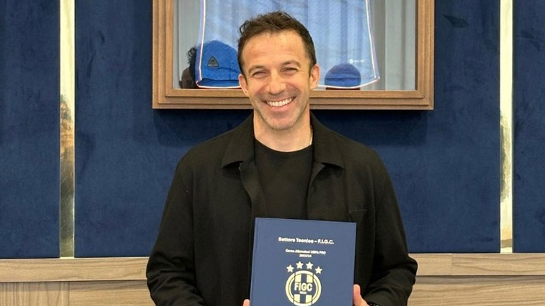 Ο Ντελ Πιέρο πήρε δίπλωμα προπονητή