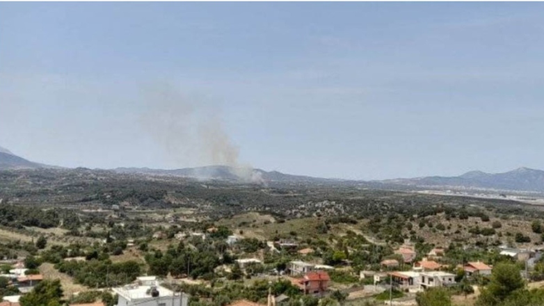 Υπό πλήρη έλεγχο η φωτιά στο Μαρκόπουλο